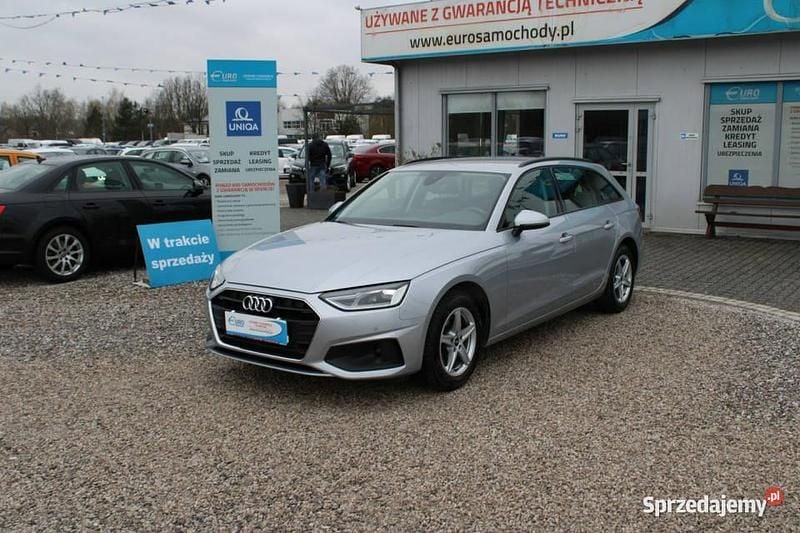 Srebrny Używany 2021 Audi A4 Kombi | 70 650 zł (Dobra cena) - Obraz 1/4