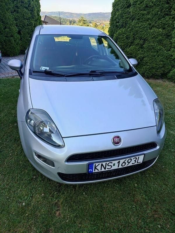 Srebrny Używany 2013 Fiat Punto Evo Hatchback | 18 500 zł (Uczciwa cena) - Obraz 1/4