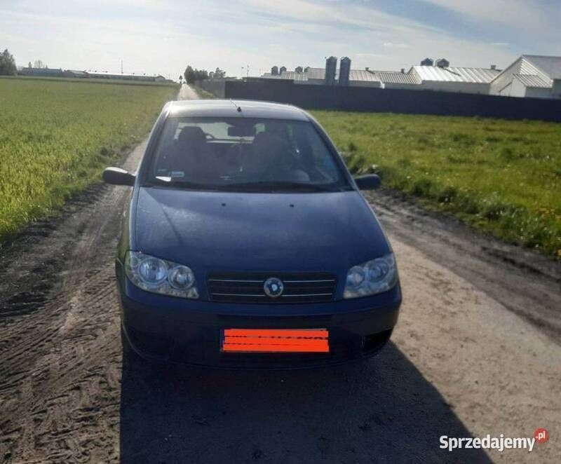 Niebieski Używany 2003 Fiat Punto Hatchback | 3900 zł (Dość drogi) - Obraz 1/4