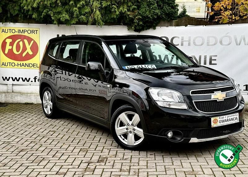 Czarny Używany 2011 Chevrolet Orlando Minivan | 21 900 zł (Uczciwa cena) - Obraz 1/4