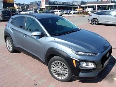 Szary Używany 2018 Hyundai Kona SUV | 57 900 zł - Obraz 1/4
