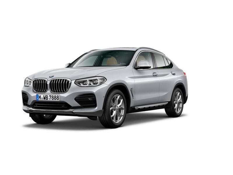 Srebrny glacier metalizowany Używany 2021 BMW X4 xLine SUV | 189 900 zł - Obraz 1/3