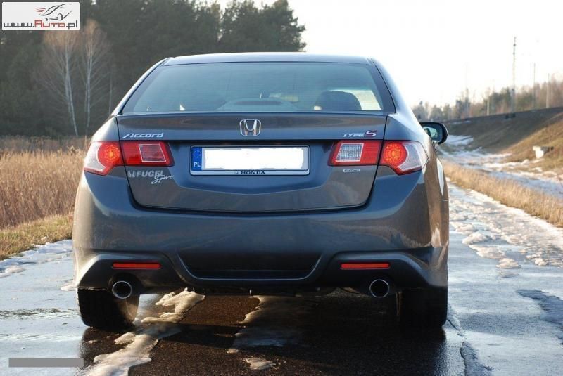 Używany Honda Accord Type S 201 KM (147 kW) 2009 Szary (metalik) Sedan/Limuzyna
