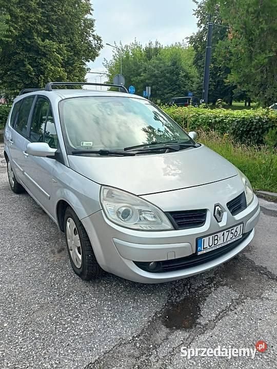 Szary Używany 2007 Renault Grand Scénic II Minivan | 9900 zł (Uczciwa cena) - Obraz 1/4