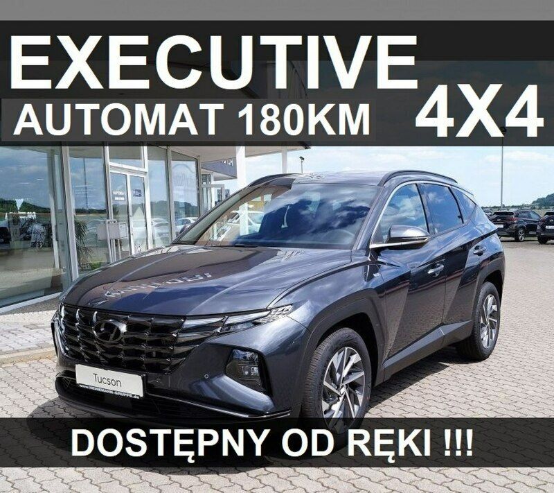 Grafitowy (metalik) Nowe 2024 Hyundai Tucson SUV | 147 722 zł (Super Cena) - Obraz 1/4