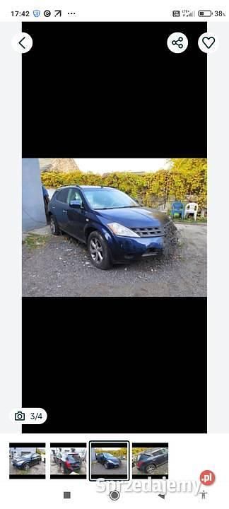 Używany 2006 Nissan Murano | 3999 zł - Obraz 1/3