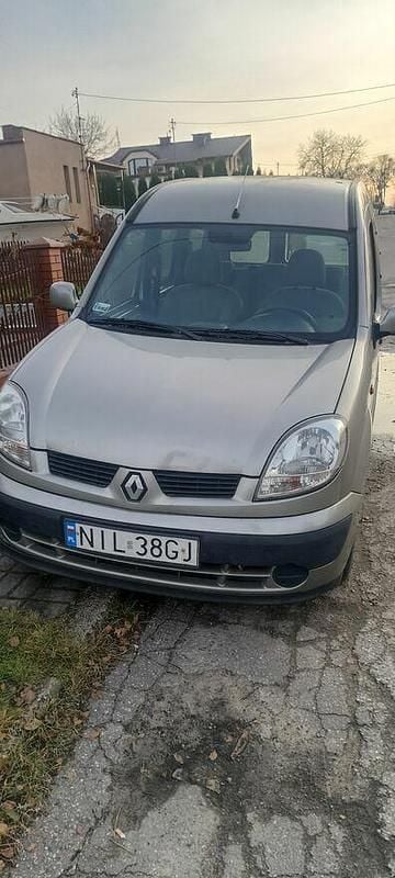 Szary Używany 2004 Renault Kangoo Pickup | 7000 zł (Uczciwa cena) - Obraz 1/4