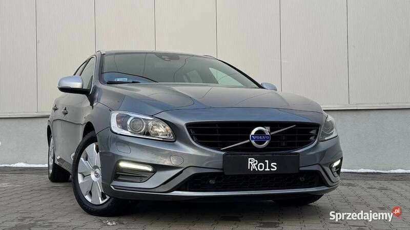 Szary Używany 2016 Volvo V60 R-Design Kombi | 43 600 zł (Uczciwa cena) - Obraz 1/4