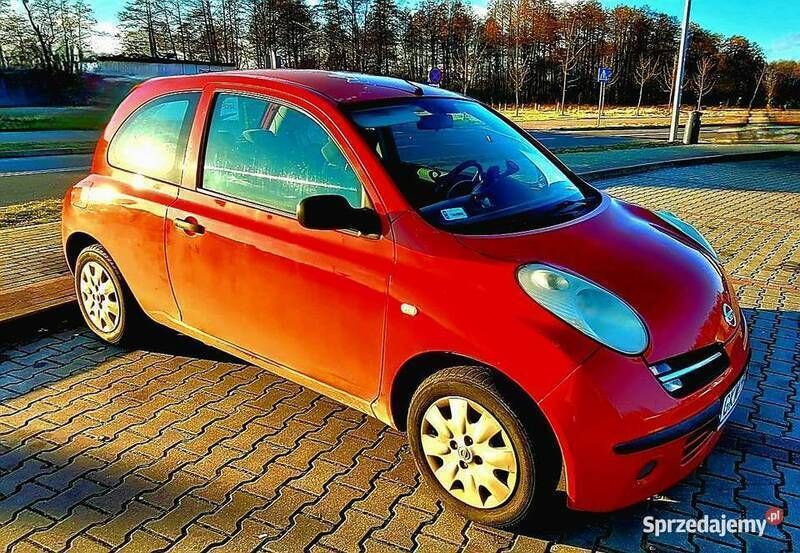Czerwony Używany 2005 Nissan Micra Hatchback | 6500 zł (Uczciwa cena) - Obraz 1/4