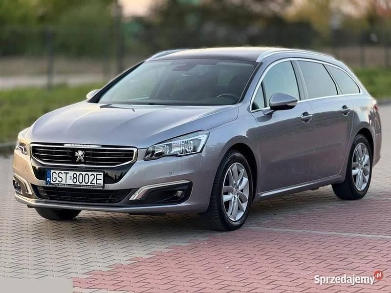 Srebrny Używany 2018 Peugeot 508 Allure Kombi | 37 900 zł (Super Cena) - Obraz 1/4