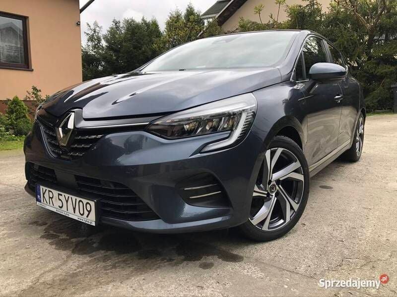 Szary Używany 2021 Renault Clio V Hatchback | 59 900 zł (Dość drogi) - Obraz 1/4