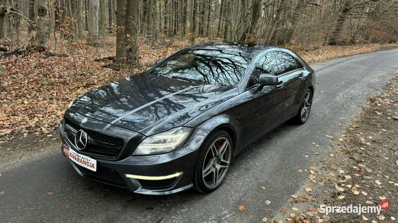 Grafitowy (metalik) Używany 2014 Mercedes CLS63 AMG AMG Sedan/Limuzyna | 189 777 zł - Obraz 1/4
