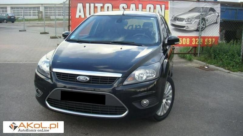 Czarny (metalik) Używany 2008 Ford Focus Titanium Sedan/Limuzyna | 29 900 zł - Obraz 1/1