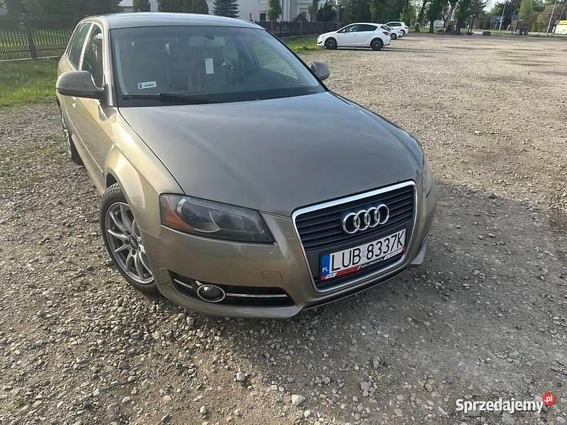 Beżowy Używany 2008 Audi A3 Hatchback | 17 900 zł - Obraz 1/4