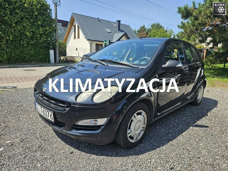 Czarny Używany 2004 Smart ForFour Hatchback | 3900 zł - Obraz 1/4
