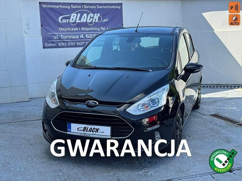 Czarny Używany 2015 Ford B-MAX Minivan | 25 890 zł (Dobra cena) - Obraz 1/4