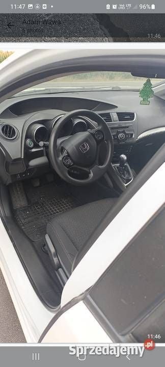 Biały Używany 2016 Honda Civic Hatchback | 48 900 zł (Dość drogi) - Obraz 1/4