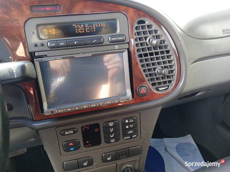 Czarny Używany 2000 Saab 9-3 Cabriolet Kabriolet | 19 950 zł - Obraz 1/4