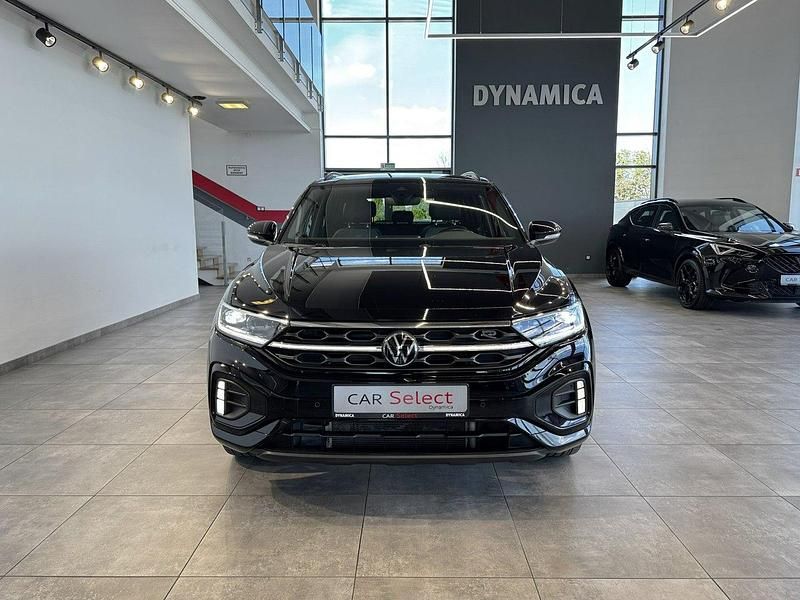 Czarny Używany 2022 VW T-Roc R-line SUV | 116 900 zł (Drogi) - Obraz 1/2