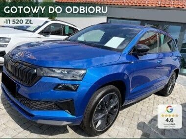 Szary Nowe 2024 Skoda Karoq SportLine SUV | 156 380 zł (Dobra cena) - Obraz 1/4