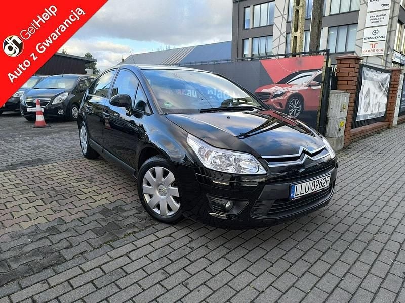 Czarny Używany 2009 Citroën C4 Hatchback | 12 900 zł (Drogi) - Obraz 1/4