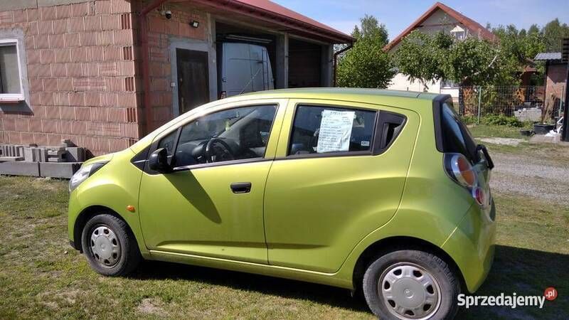 Zielony Używany 2012 Chevrolet Spark Hatchback | 10 000 zł (Dobra cena) - Obraz 1/3