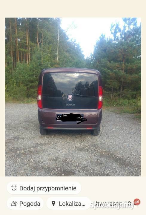 Używany 2014 Fiat Doblò Minivan | 15 500 zł (Super Cena) - Obraz 1/4