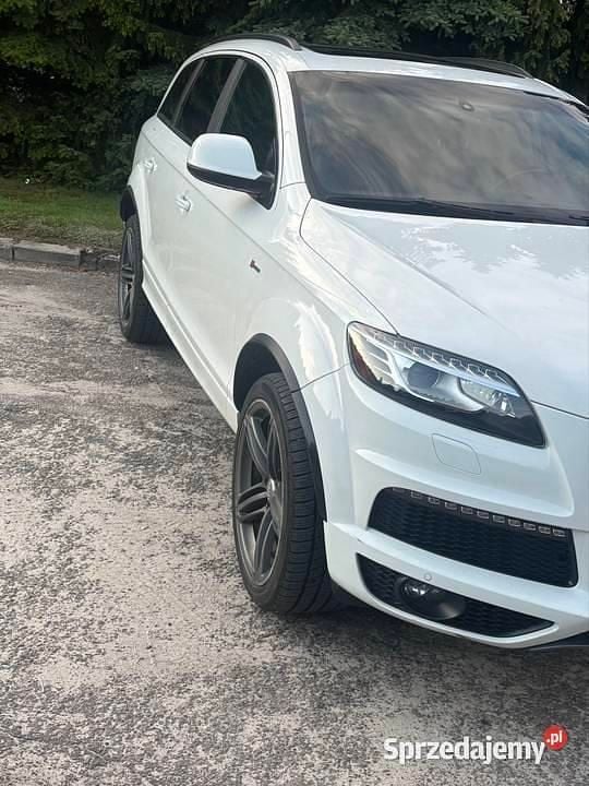 Biały Używany 2014 Audi Q7 SUV | 75 000 zł - Obraz 1/4