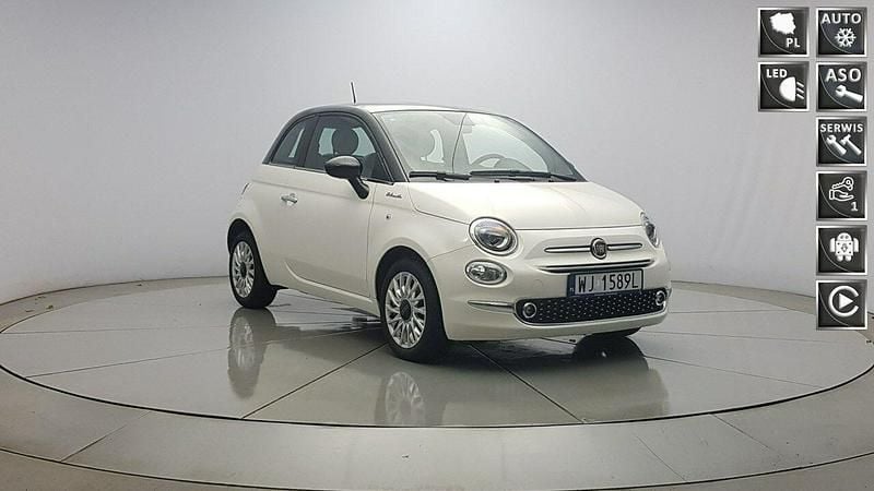 Biały Używany 2022 Fiat 500 Dolcevita Hatchback | 52 850 zł - Obraz 1/4