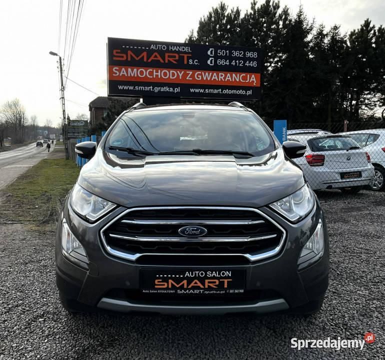 Szary Używany 2019 Ford Ecosport SUV | 66 900 zł - Obraz 1/4