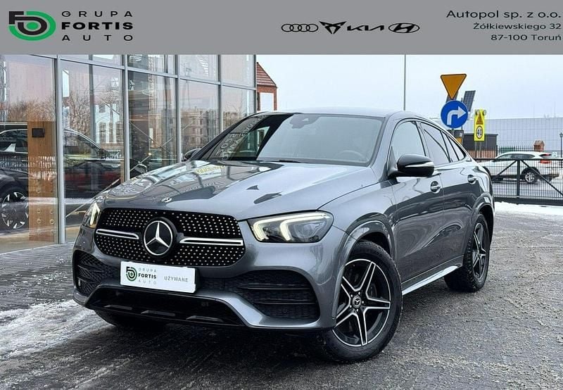 Szary Używany 2020 Mercedes GLE400 SUV | 259 900 zł - Obraz 1/4