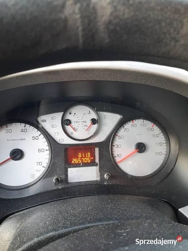 Używany Peugeot Partner 2009 Zielony Minivan