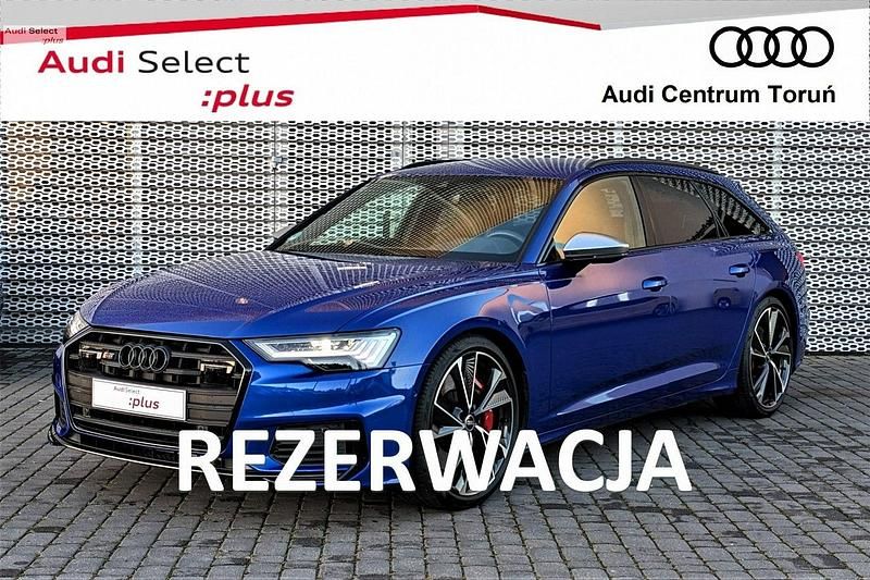 Niebieski (metalik) Używany 2022 Audi S6 Kombi | 469 000 zł - Obraz 1/1