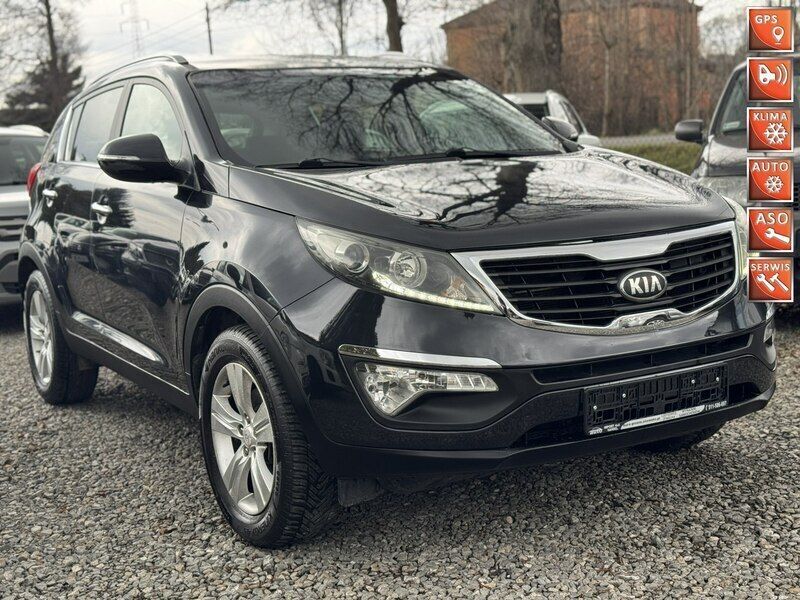 Czarny Używany 2013 Kia Sportage SUV | 35 700 zł (Super Cena) - Obraz 1/4