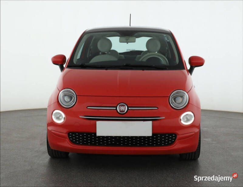 Czerwony Używany 2018 Fiat 500 Hatchback | 36 499 zł (Uczciwa cena) - Obraz 1/4