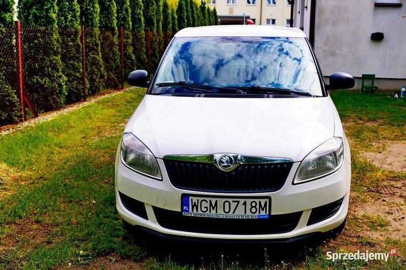 Używany Skoda Fabia 86 KM (63 kW) 2014 Biały Hatchback