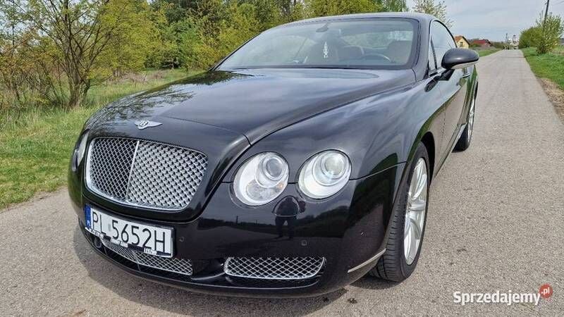Czarny Używany 2007 Bentley Continental GT Coupe | 199 000 zł - Obraz 1/4