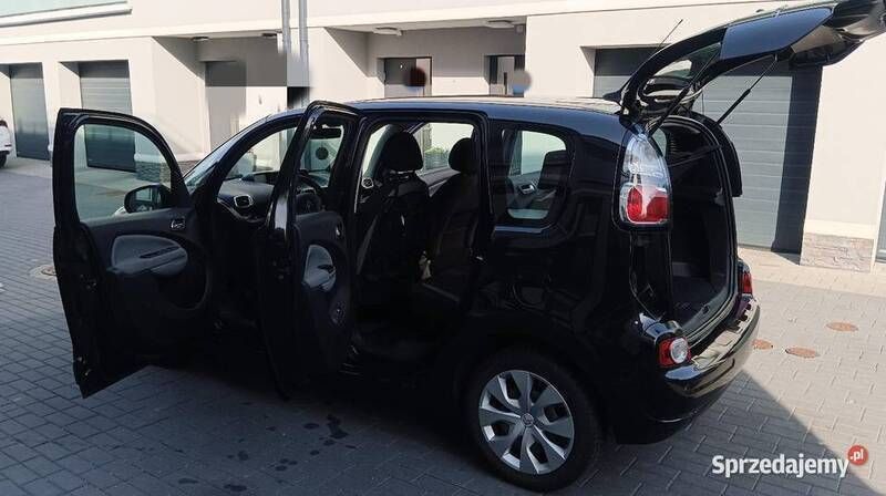 Czarny Używany 2009 Citroën C3 Picasso Minivan | 15 000 zł (Uczciwa cena) - Obraz 1/4