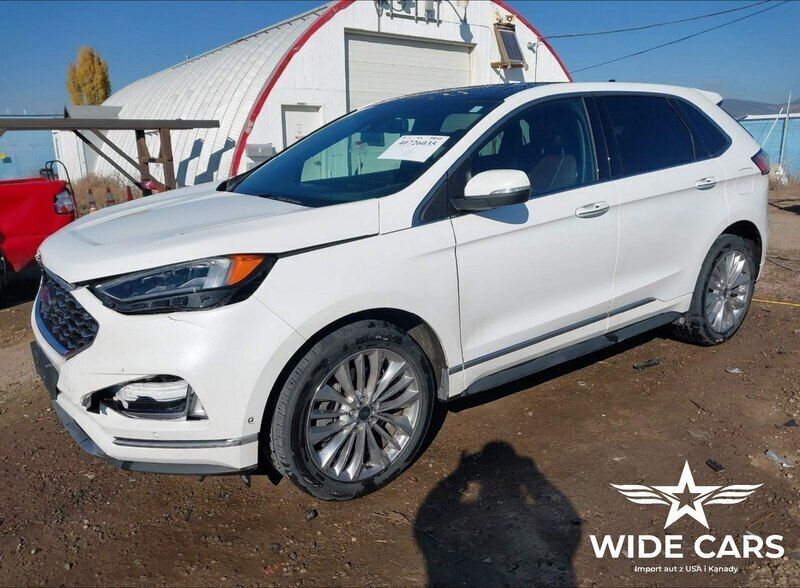 Biały (metalik) Używany 2021 Ford Edge SUV | 59 900 zł - Obraz 1/4