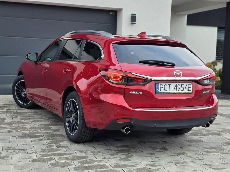 Używany Mazda 6 145 KM (106 kW) 2015 Bordowy Kombi