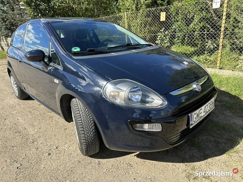 Niebieski Używany 2011 Fiat Punto Evo Hatchback | 13 800 zł (Uczciwa cena) - Obraz 1/4