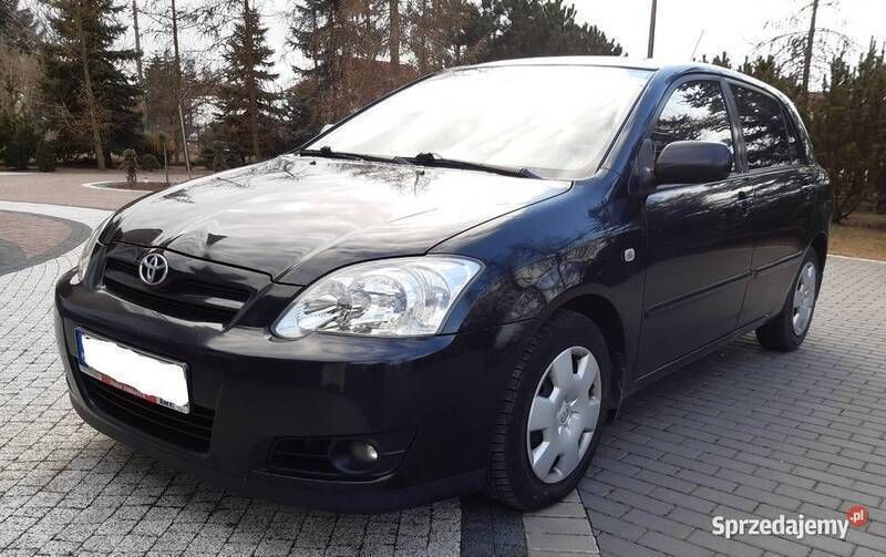 Czarny Używany 2005 Toyota Corolla Hatchback | 10 200 zł (Uczciwa cena) - Obraz 1/4
