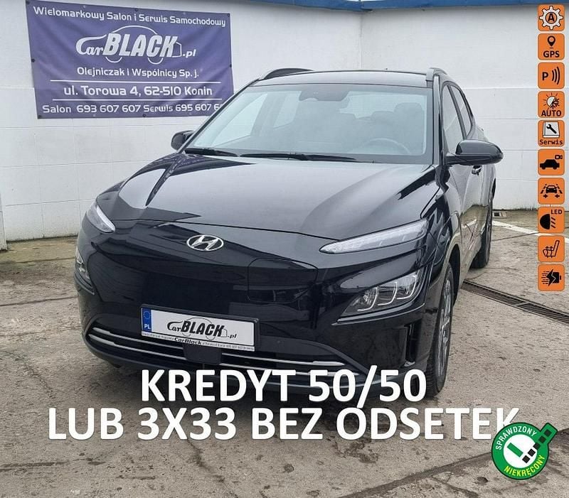 Czarny Używany 2022 Hyundai Kona SUV | 69 900 zł (Dobra cena) - Obraz 1/4