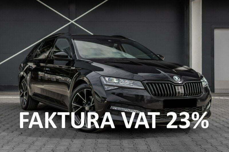 Czarny (metalik) Używany 2022 Skoda Superb Kombi | 122 000 zł (Drogi) - Obraz 1/4