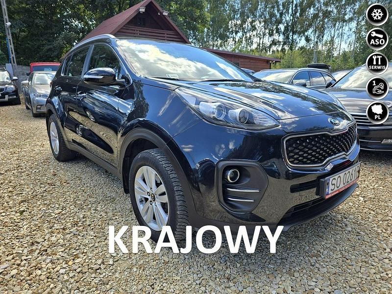 Czarny (metalik) Używany 2017 Kia Sportage 2 SUV | 63 000 zł (Uczciwa cena) - Obraz 1/4