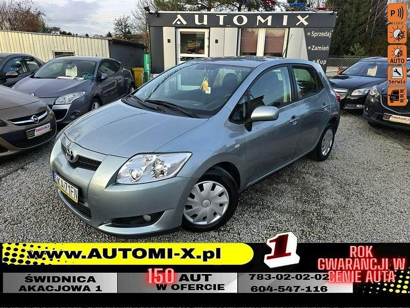 Szary (metalik, perła) Używany 2008 Toyota Auris Hatchback | 15 900 zł (Uczciwa cena) - Obraz 1/2