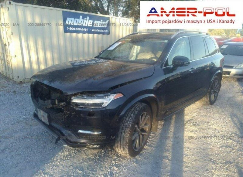Czarny Używany 2017 Volvo XC90 SUV | 92 000 zł - Obraz 1/4