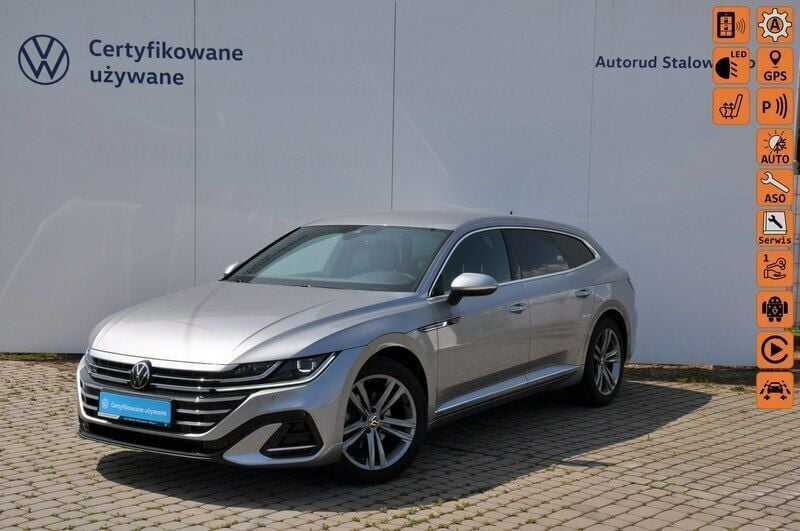 Srebrny Używany 2024 VW Arteon R-line Kombi | 162 500 zł (Dość drogi) - Obraz 1/4