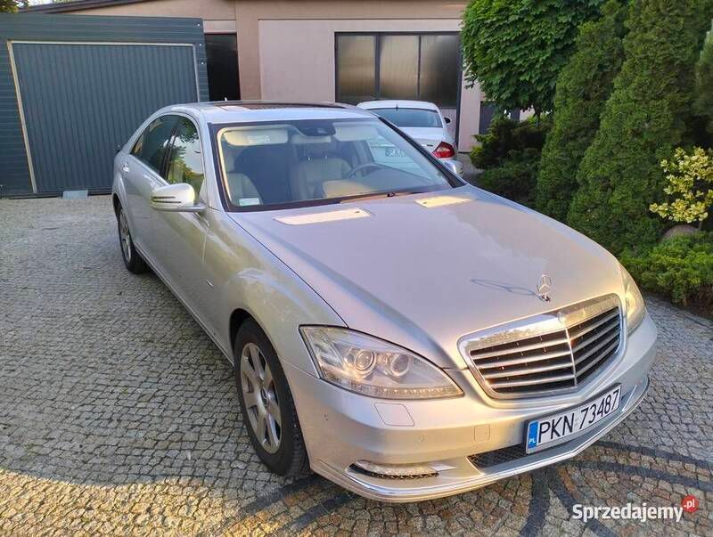 Srebrny Używany 2009 Mercedes S350 Sedan/Limuzyna | 68 800 zł - Obraz 1/4