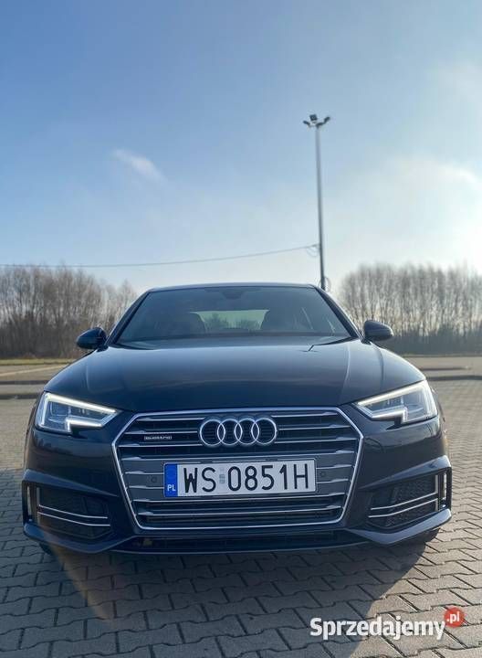 Granatowy Używany 2018 Audi A4 Sedan/Limuzyna | 80 900 zł (Uczciwa cena) - Obraz 1/4